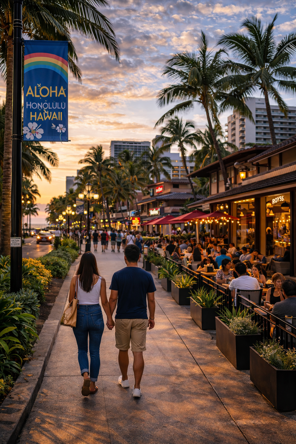 Honolulu skyline illustrating local SEO growth and Google Maps visibility for local businesses.
